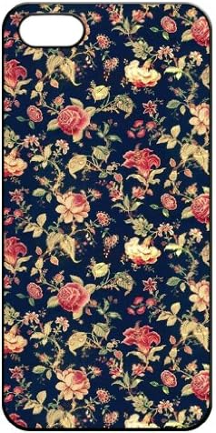 Vintage Embroidery Floral Iphone 5 5s Hard Back Shell Case Cover Skin for Iphone 5/5s Cases - Black/white/clear