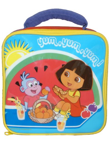 Ready Steady Bed® Dora The Explorer Kids Soft Insulated Lunch Bag
