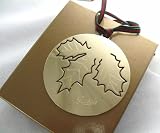Gucci Christmas Ornament Brass Holly 172352