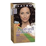 Clairol Natural Instincts Hair Color 28, Nutmeg, Dark Brown 1 Kit (Pack of 3)