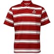Columbia Notre Dame Fighting Irish Green Striped Sun Guard Polo