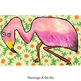 Emily Green Imagination Placemat Flamingo a Go Go