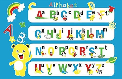 MDP Disposable Alphabet Learning Placemat (20 Count)