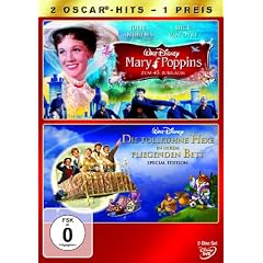 Mary Poppins / Die tollk�hne Hexe in ihrem fliegenden Bett (2 DVDs)