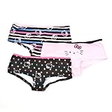 Hello Kitty Boyleg Panties - 3 Pack
