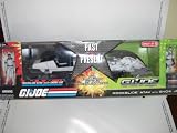 GI Joe Exclusive Past and Present Series 2 Pack Set - The Evolution of the Rockslide ATAV with 2 Rockslide ATAV (Classic and "The Rise of Cobra" Movie Series) Plus 2 Snow Job Action Figure (Classic and "The Rise of Cobra" Movie Series)