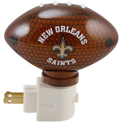 New Orleans Saints Acrylic Football Night Light