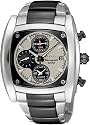 Seiko #SNAA99 Men's 2 Tone TiCN Black IP Chronograph Watch