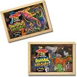 Melissa & Doug Magnetic Animals & Dinosaurs Set