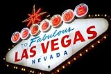 Welcome to Las Vegas - 60W x 40H - Peel and Stick Wall Decal by Wallmonkeys