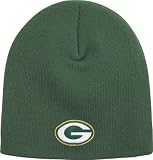 NFL Boys' Green Bay Packers Uncuffed Knit Hat (Green Bay Packers, Boys 8-20)
