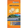 Michelin Map No. 525: Midi Pyrenees (France) (French Edition)