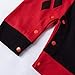 A&J Design Baby Girls' Harley Quinn Long Sleeve Romper 6-9 Months