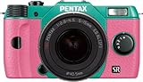 PENTAX デジタル一眼カメラ Q10 レンズキット ミント/ピンク072 Q10 LENSKIT MI/PK 072 PENTAX デジタル一眼カメラ Q10 レンズキット ミント/ピンク072 Q10 LENSKIT MI/PK 072