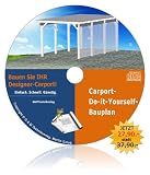 Designer-Carport-Bauplan. Spitzen-Carport selber bauen!