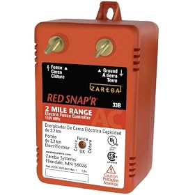 Zareba Electric Fence Red Snap