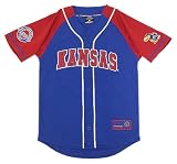 Kansas Youth Grand Slam Baseball Jersey,Royal,X-Large
