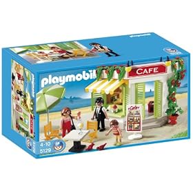 Playmobil - 5129 - Jeu de Construction - Caf� du Port