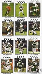 2008 Topps New York Jets Complete Team Set of 13 cards including Dustin Keller rookie, Thomas Jones and more!