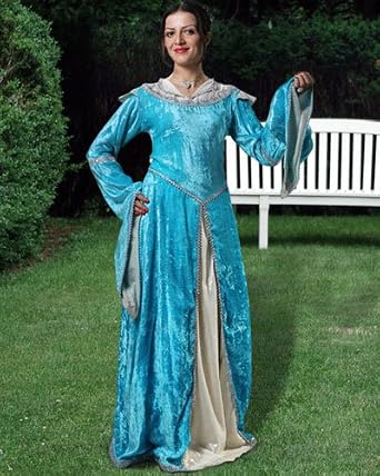 Pirate Wench Peasant Renaissance Medieval Gown Dress Costumes