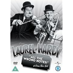Laurel And Hardy - All The Wrong Notes Collection - The Bohemian Girl/ Saps At Sea/Swiss Miss/Way Out West [DVD]