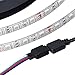 led Strip Lights,5M 16.4ft 5050 Waterproof 300 LEDs SMD Flexible Flash Lighting Lamp Strip Light (No Power Adapter)