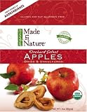 Made In Nature Organic Orchard Select Apples, Dried And Unsulfured, 3-Ounce Bags (Pack of 6)