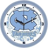 North Carolina Tar Heels UNC NCAA 12In Dimension Wall Clock