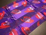 Red Hat Lady Society / Purple Scarf w/Hat Design / Fashion Scarves