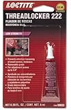 Loctite 38653 222 Purple Low Strength Thread Locker Tube, 6-milliliter