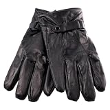 Mens Large/Extra Large Real Leather Boxed Soft black Mens Gloves