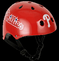 Wincraft Philadelphia Phillies Multi-Sport Bike Helmet