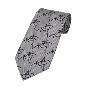 Christmas Reindeer Pattern Tie #260