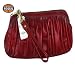 Fossil Damenhandtasche Leder Natasha Clutch rot