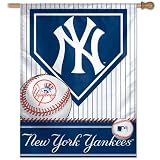 MLB New York Yankees 27-by-37-Inch Vertical Flag