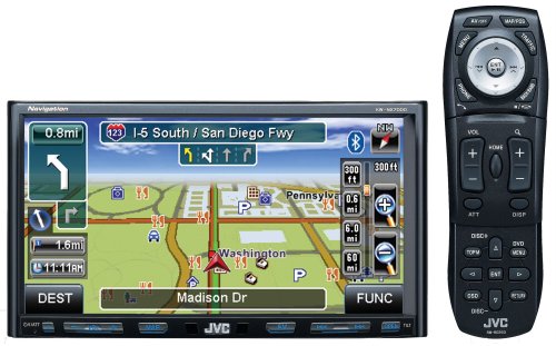JVC KW-NX7000 - Navigation system with DVD player, LCD monitor, digital player and radio