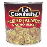 La Costena Jalapeno Nacho Slices 26 Oz by La Costena