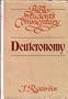 Bible Student's Commentary: Deuteronomy