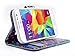 Samsung Galaxy Prevail LTE Case,Samsung Galaxy Core Prime Case,Nagebee -Design Dual-Use Flip PU Leather Fold Wallet Pouch Case case Premium Leather Wallet Flip Case for Samsung Galaxy Prevail LTE / Samsung Galaxy Core Prime (Wallet plum blossom)