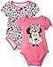Disney Baby Girls Minnie Mouse Two-Pack Bodysuits