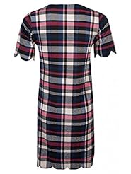 Winter Cotton/Elastane/Polyester Short Sleeves High-Neck Tunic 