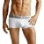 1 PAIR of Mens White CALVIN KLEIN CK Steel Boxer Trunk Briefs IN BOX