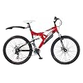 CBR Cannon Men's Bike - Red/Black, 26 Inch