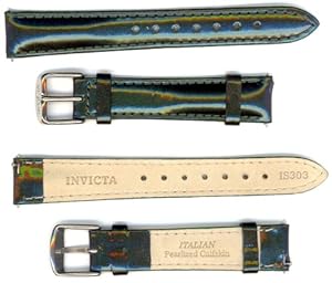 Invicta Ladies 16mm Pearlized Calfskin Strap IS303