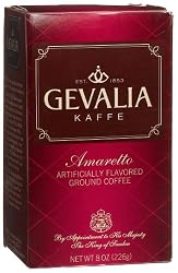 Gevalia Amaretto Ground Coffee, 8-Ounce Packages (Pack of 3)