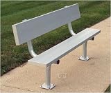 Professional Players Surface Mount Bench W/ Back