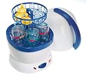 NUK 10251010 - Vaporisator / Auskocher f&uuml;r bis zu 5 Flaschen, Sauger und Zubeh&ouml;r, Farbe blau/weiss