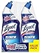 Lysol Power Toilet Bowl Cleaner, 24 Ounce (Pack of 2)