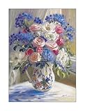 Roses on a Window Sill Finest LAMINATED Print Elizabeth Parsons 20x24