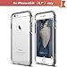 Apple iPhone 6S/6 Case, Beluga® Fusion Dual Layer Protective Case[Gunmetal Gray] [100% Compatible with Full Screen Edge to Edge Tempered Glass Screen Protector] [Lifetime Warranty] (Aluminum Bumper + Premium Clear TPU Case) by Beluga - Hybrid Case Cover, Shock Absorbent, Ultra Slim, Anti Scratch, Transparent, Dual Layer [Gunmetal Gray]